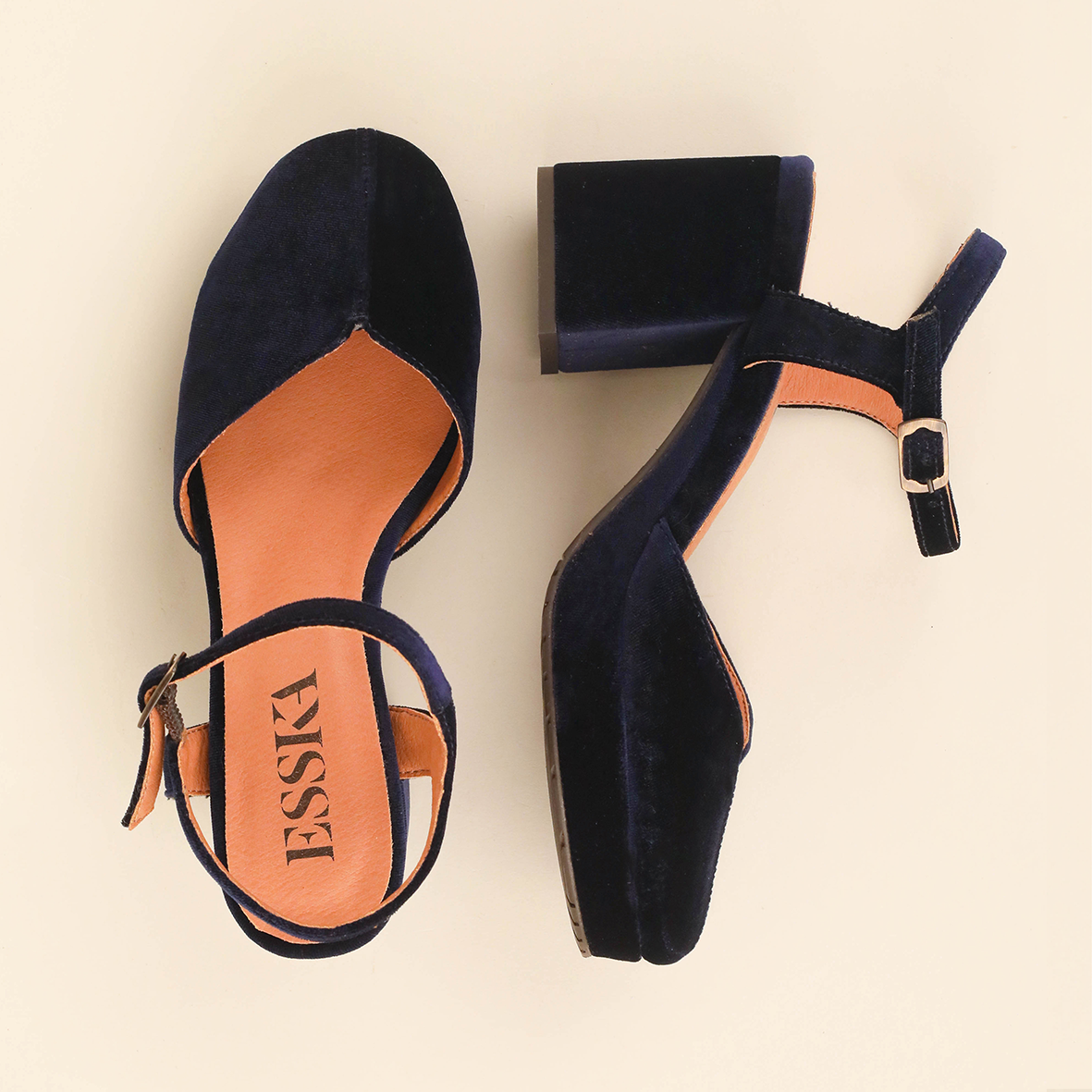 Carol Velvet Navy