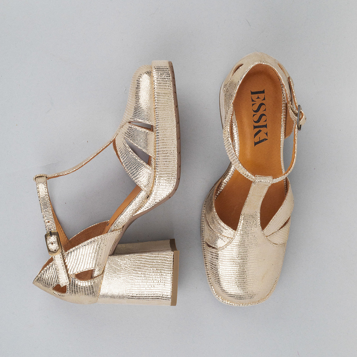 Chaza Platinum Mid Shoe by Esska Shoes Ltd