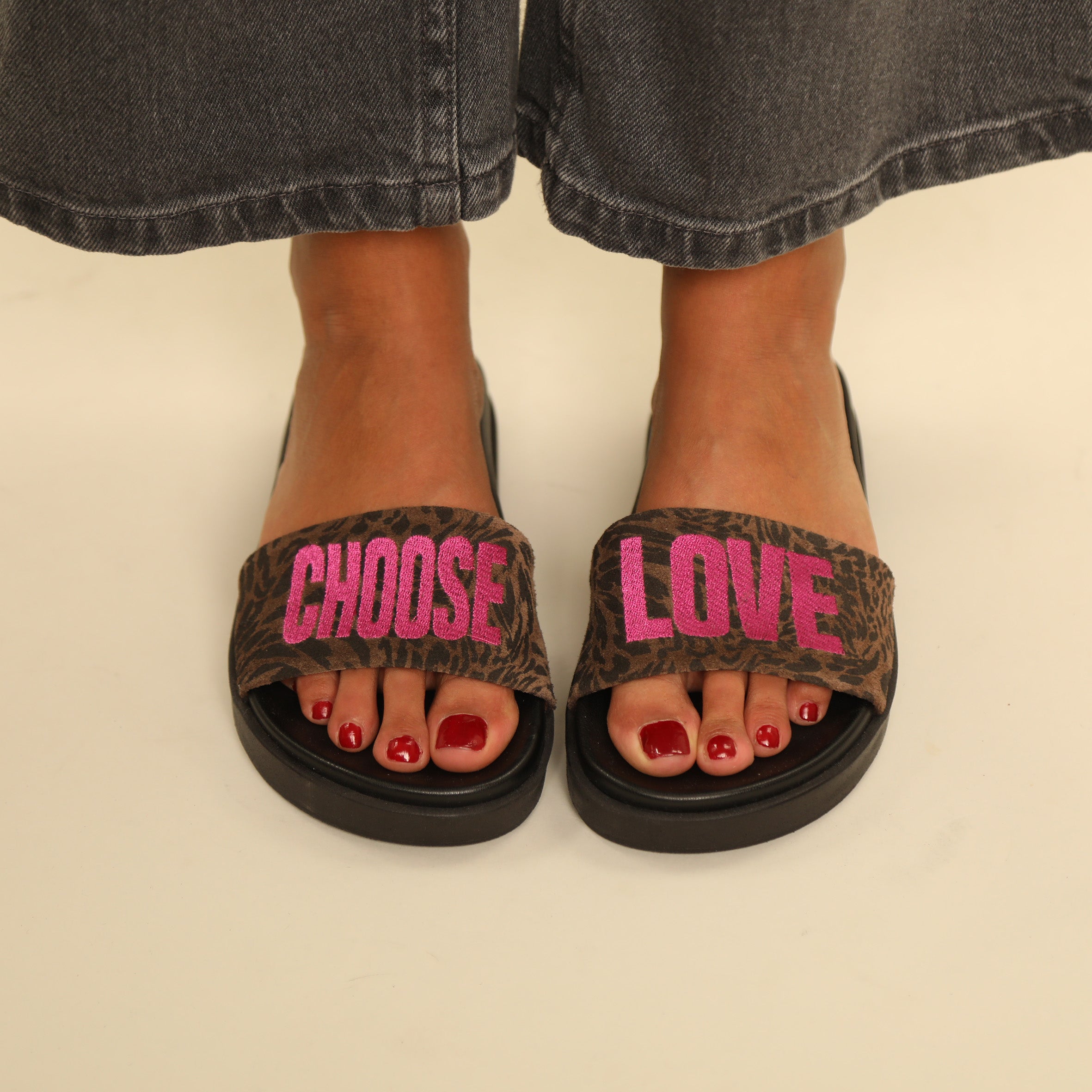 Choose Love Leopard + Pink