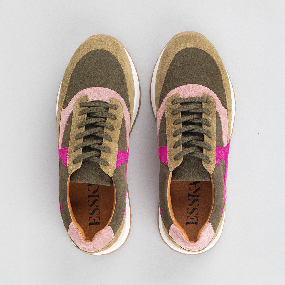 Cinda Olive Trainer by Esska