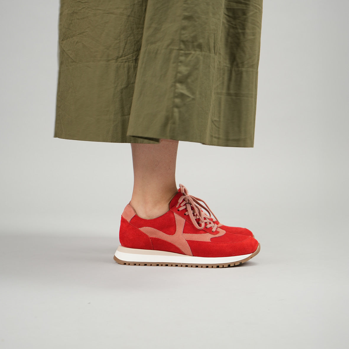 Cinda Red Trainer by Esska