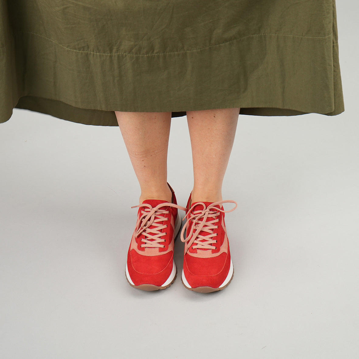 Cinda Red Trainer by Esska