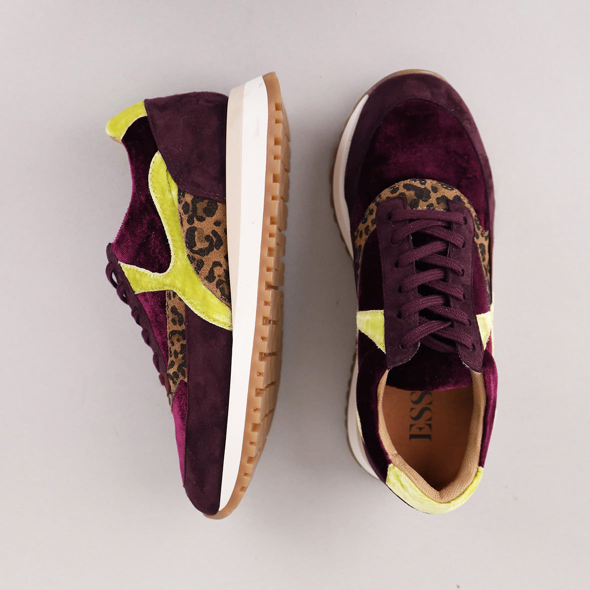 Cinda Velvet Aubergine
