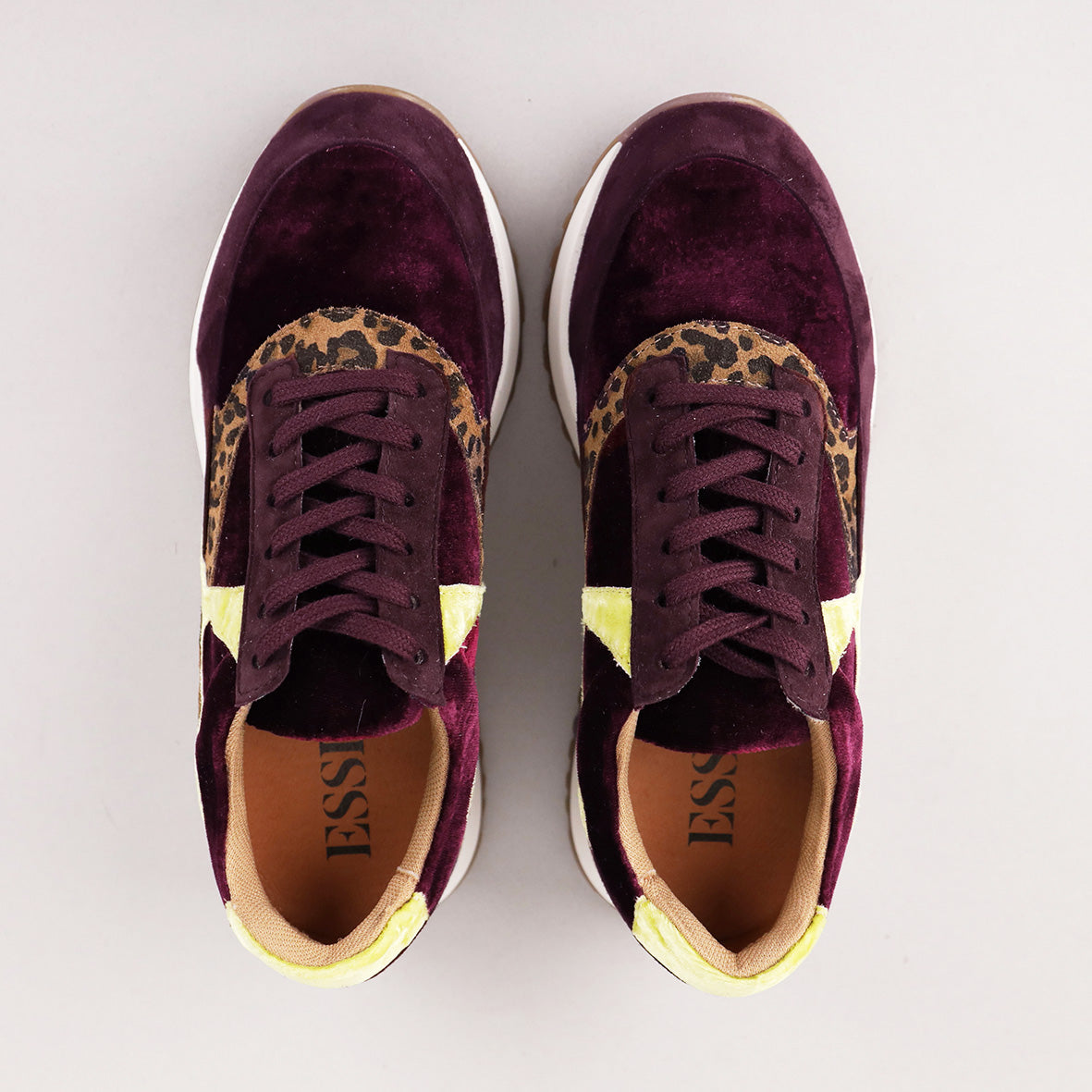 Cinda Velvet Aubergine
