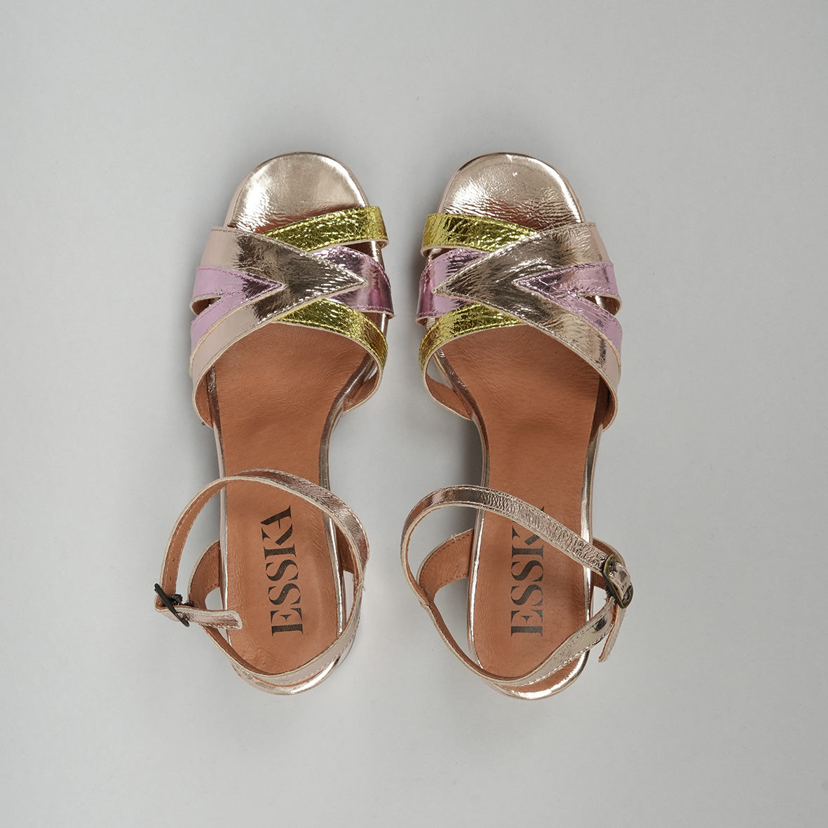 Cleo Metallic Pastel Multi