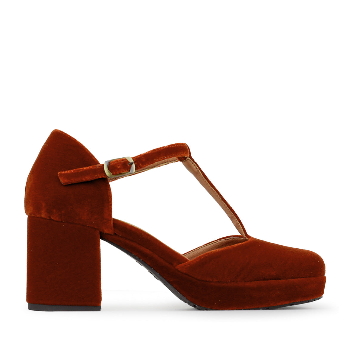 Colette Velvet Burnt Orange