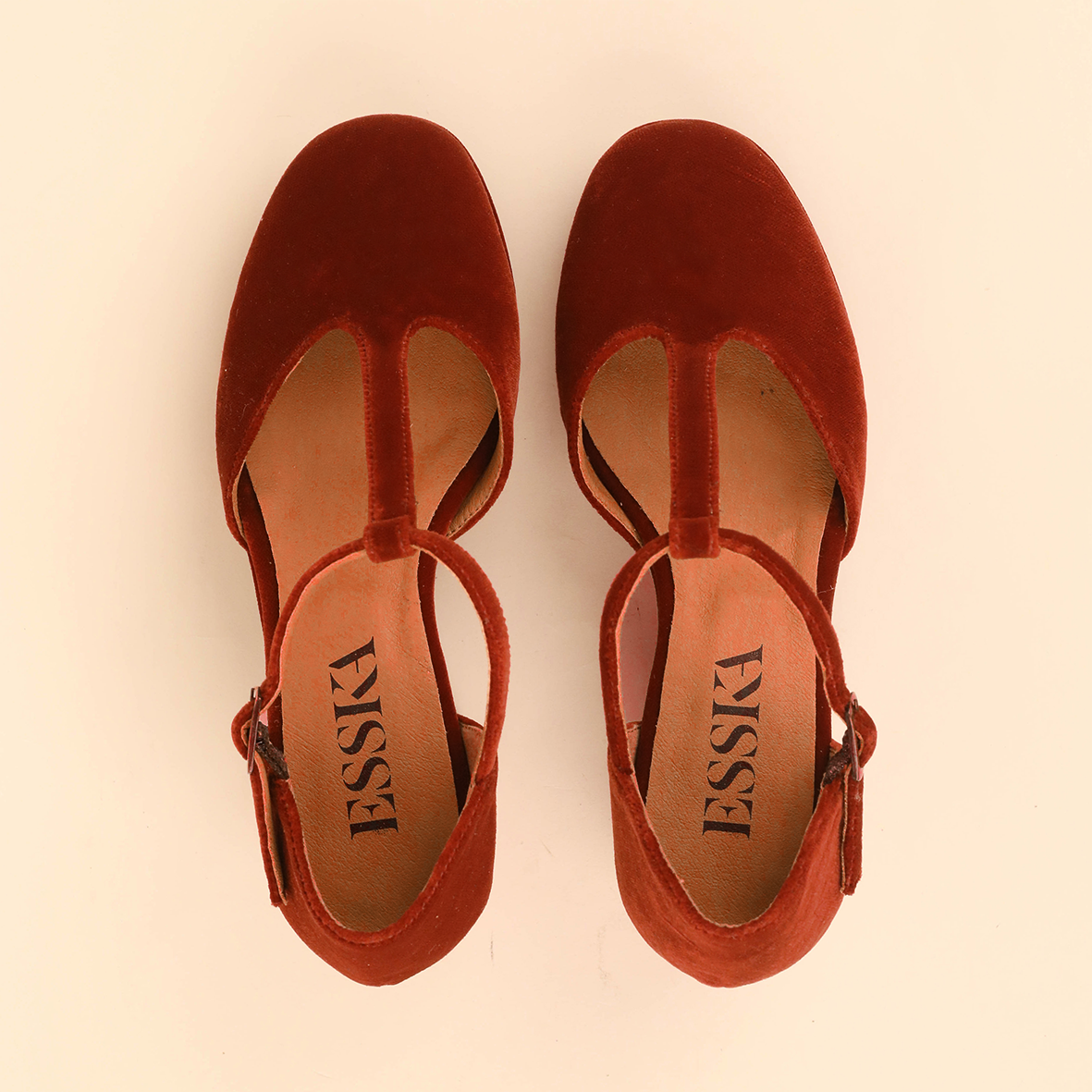 Colette Velvet Burnt Orange