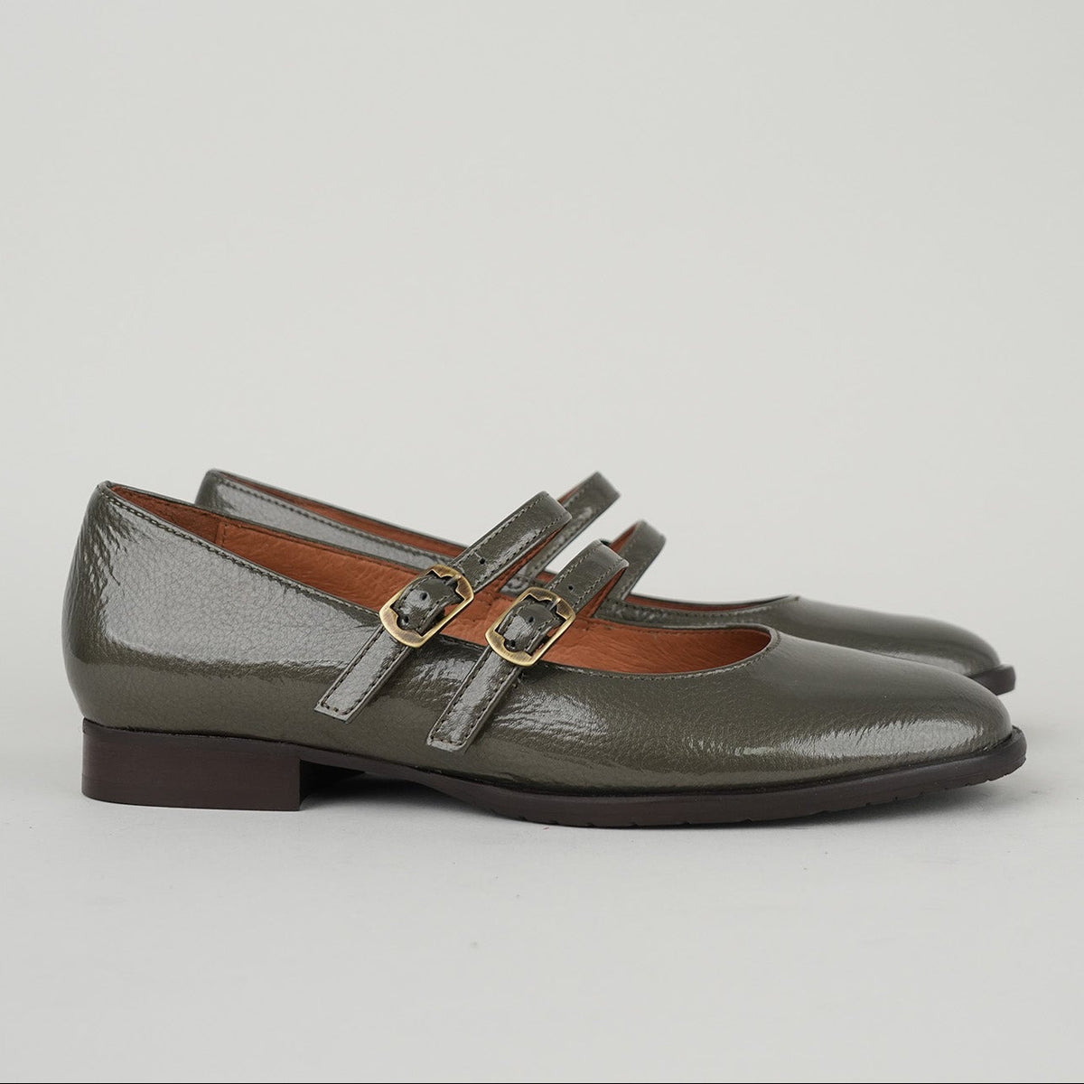 Sample - Anya Olive Patent - Size 37 (UK4)