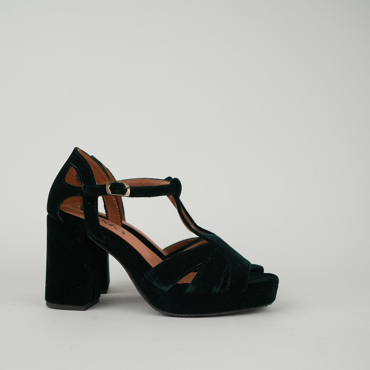 Sample - Valerie Velvet Green - Size 37 (UK4)