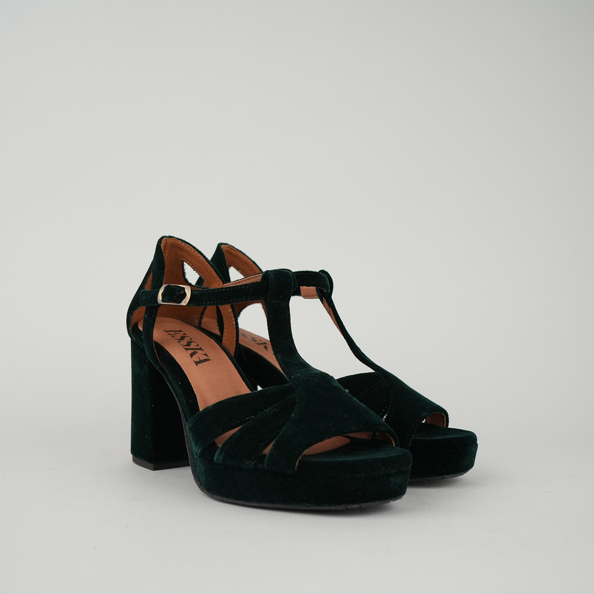 Sample - Valerie Velvet Green - Size 37 (UK4)