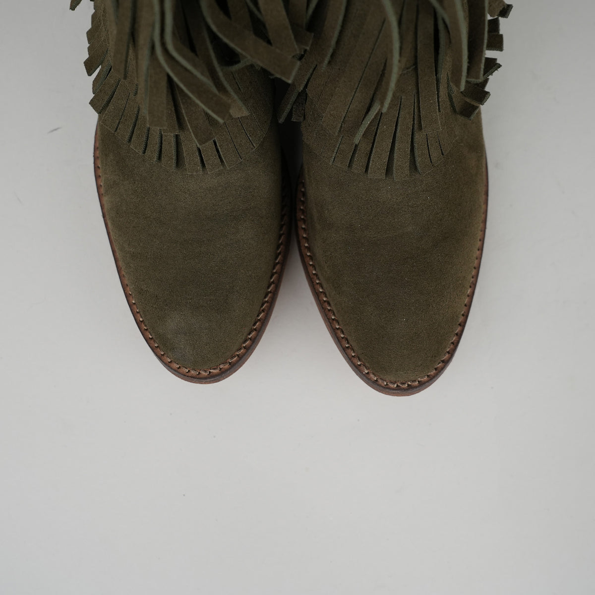 Sample - Felicity Recycled Khaki - Size 37 (UK4)