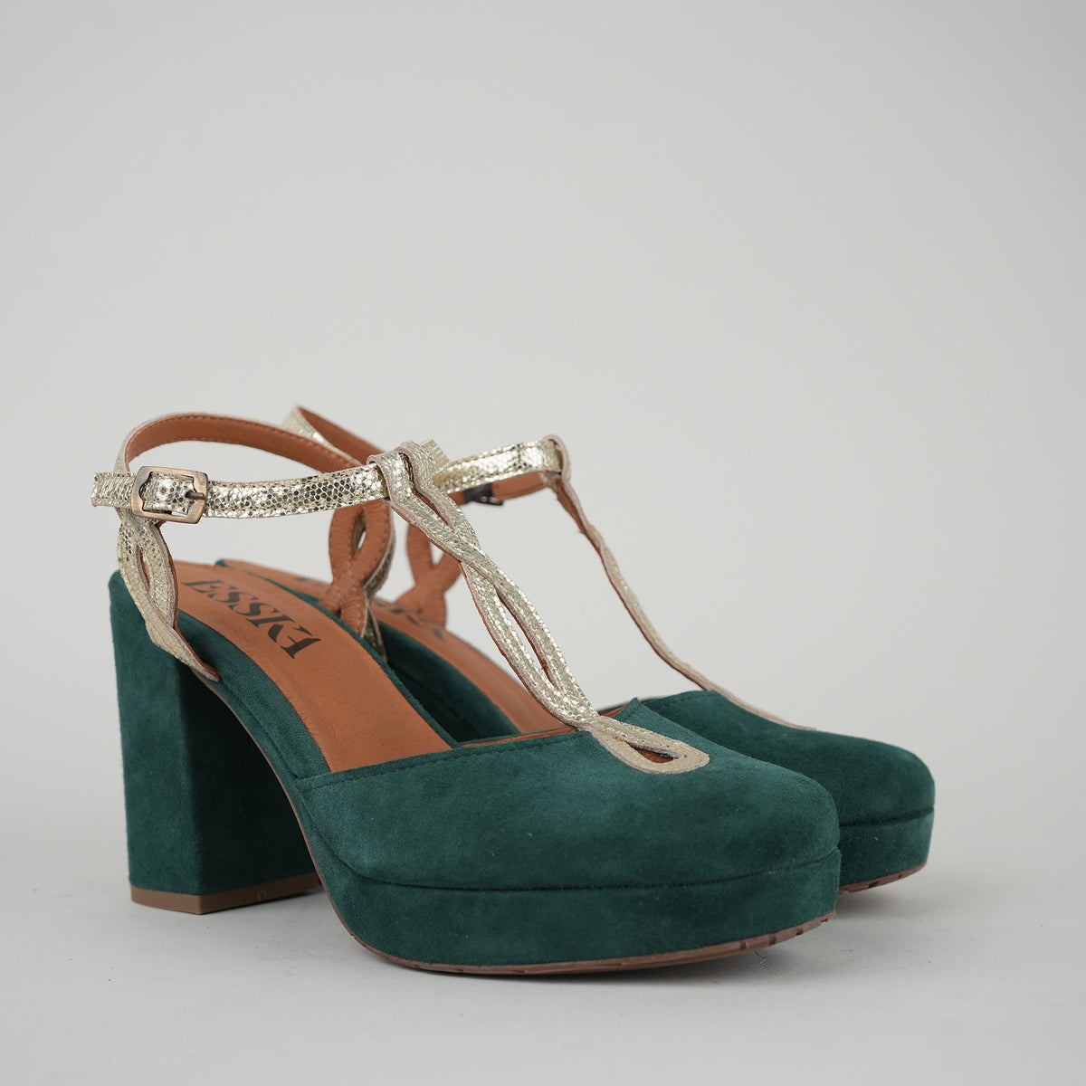 Sample - Viola Dark Green - Size 37 (UK4)