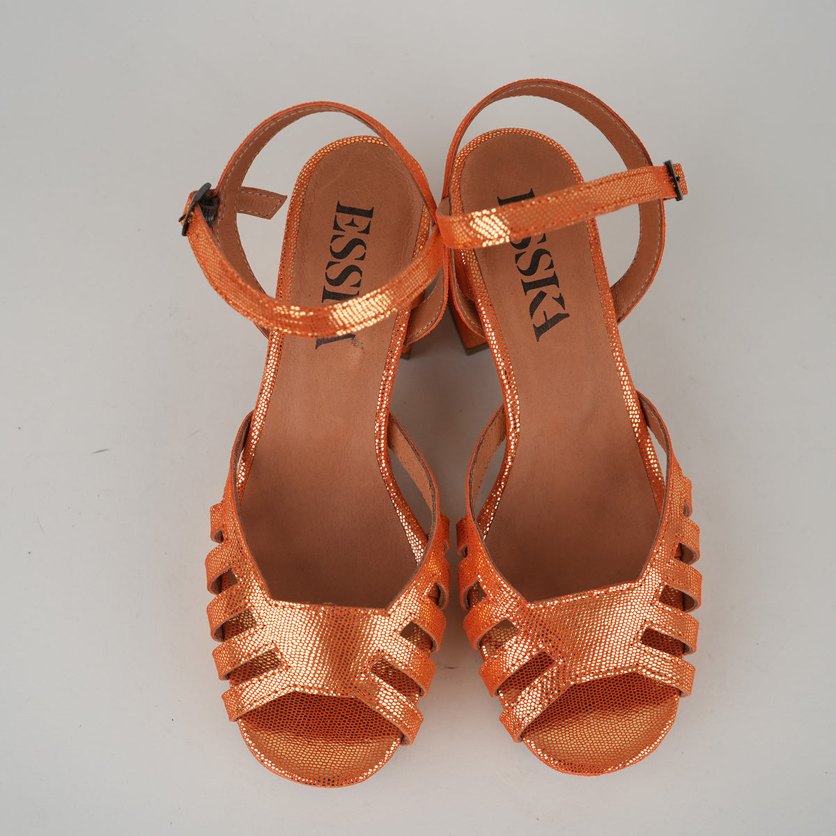 Sample - Cristi Metallic Orange - Size 37 (UK4)