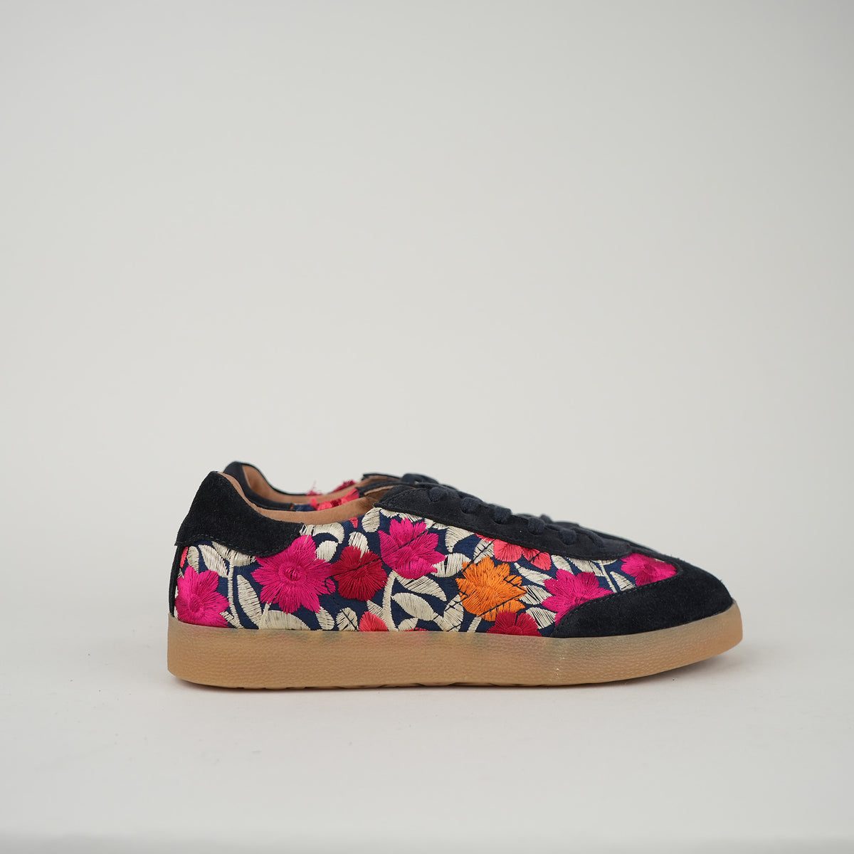 Sample - Oslo Navy Embroidered - Size 37 (UK4)