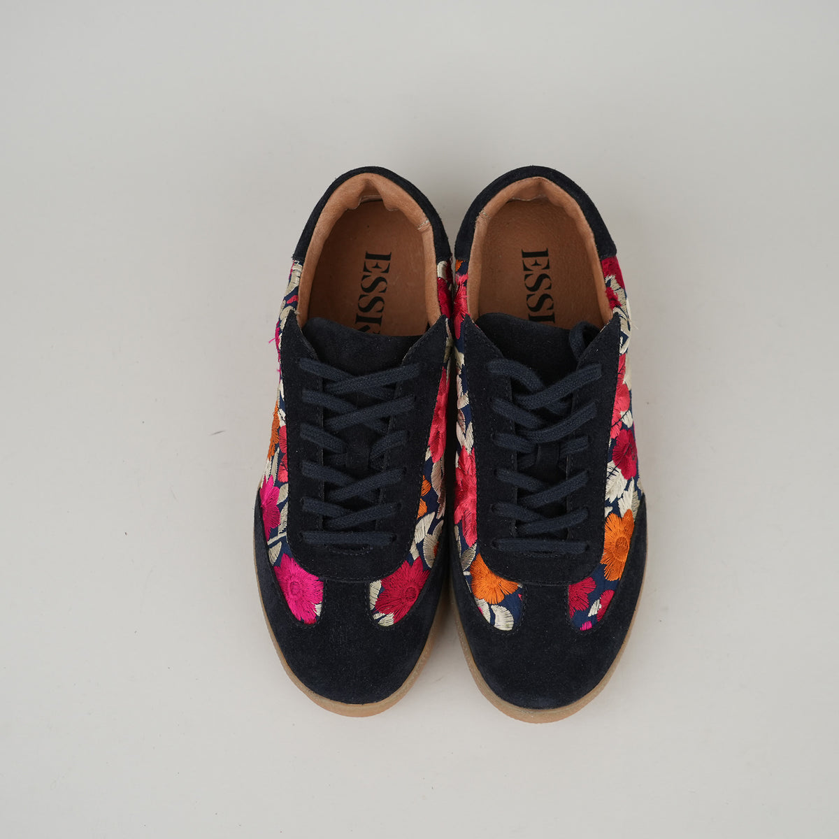 Sample - Oslo Navy Embroidered - Size 37 (UK4)