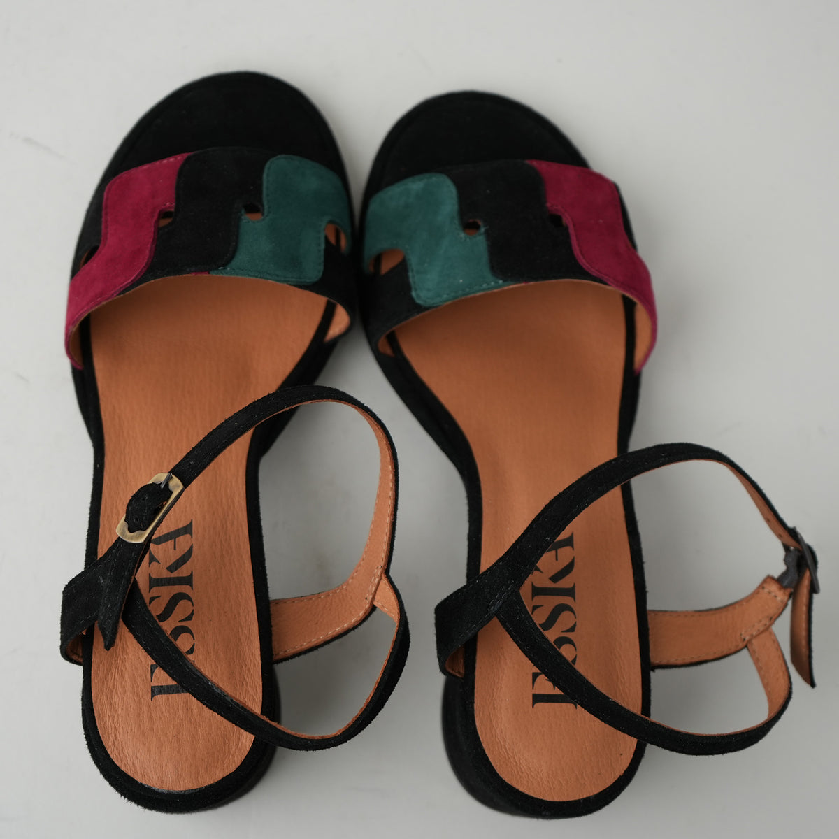 Sample - Odette Black Multi - Size 37 (UK4)