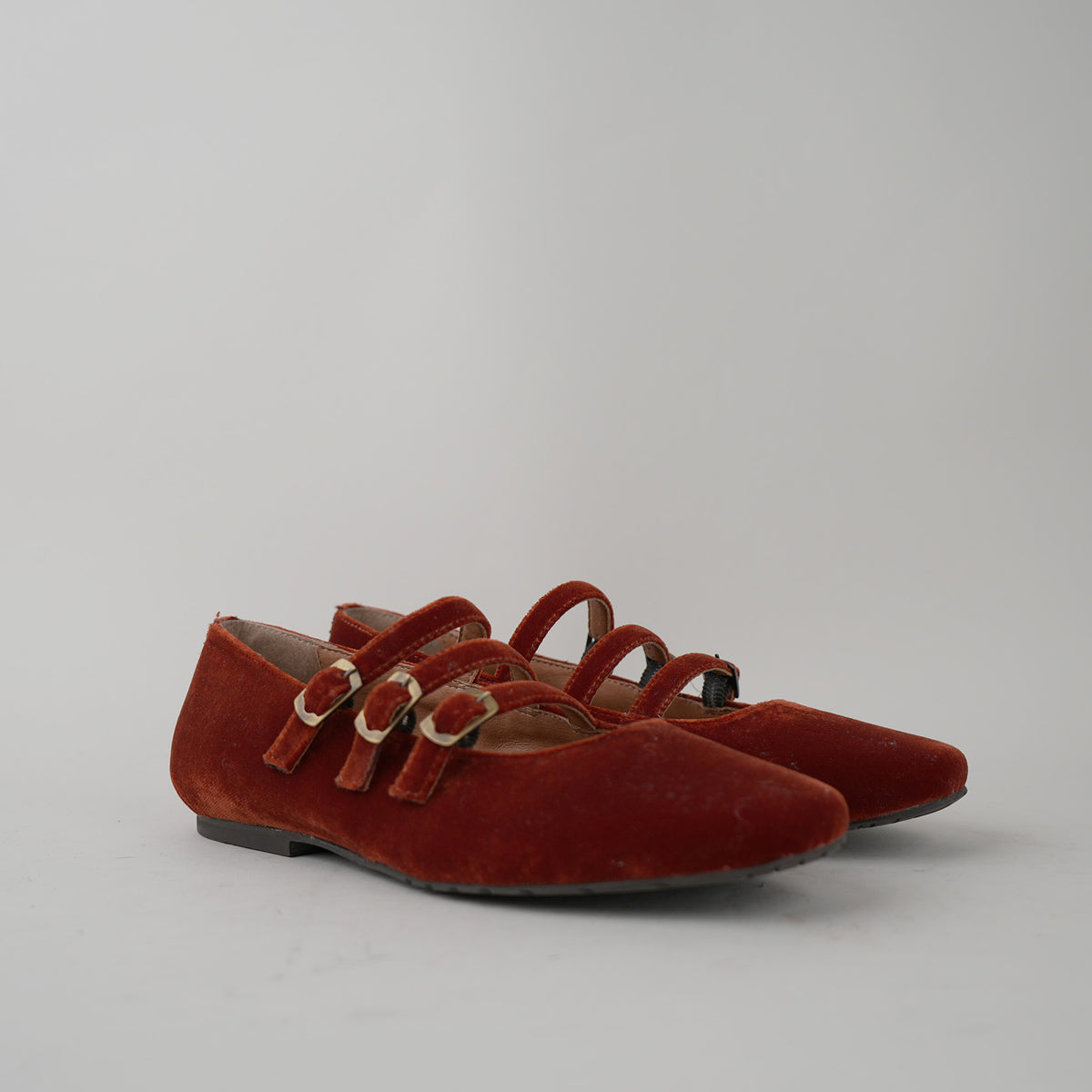 Sample - Ilo Velvet Burnt Orange - Size 37 (UK4)
