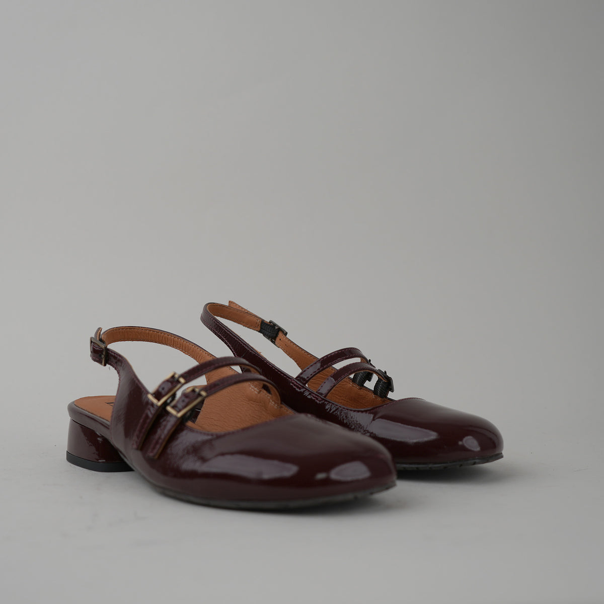 Sample - Rhianna Patent Wine - Size 37 (UK4)