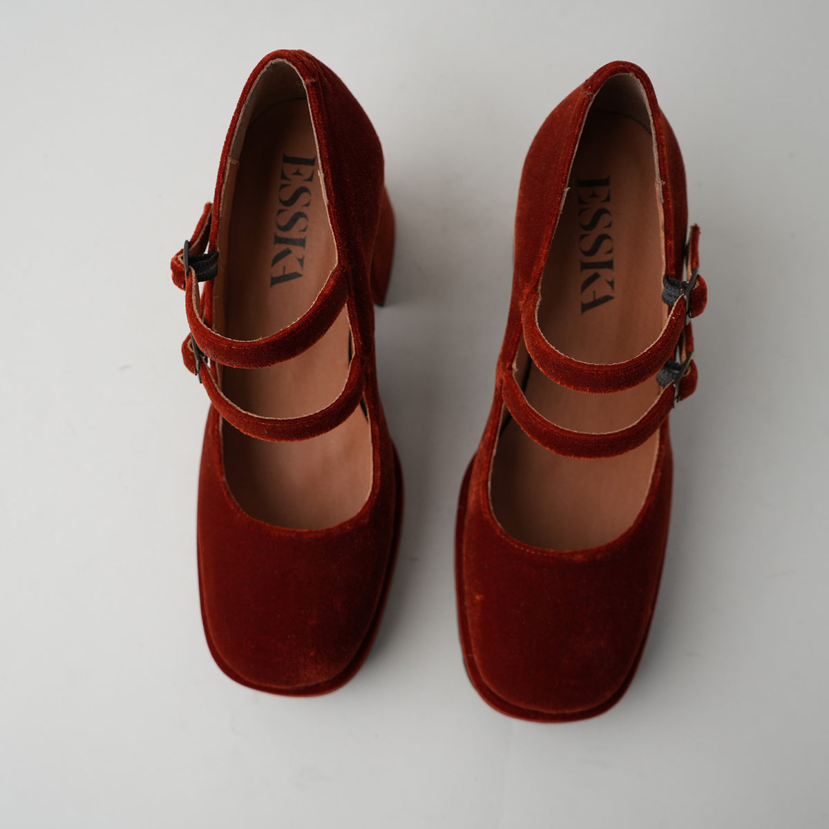 Sample - Sienna Velvet Burnt Orange - Size 37 (UK4)