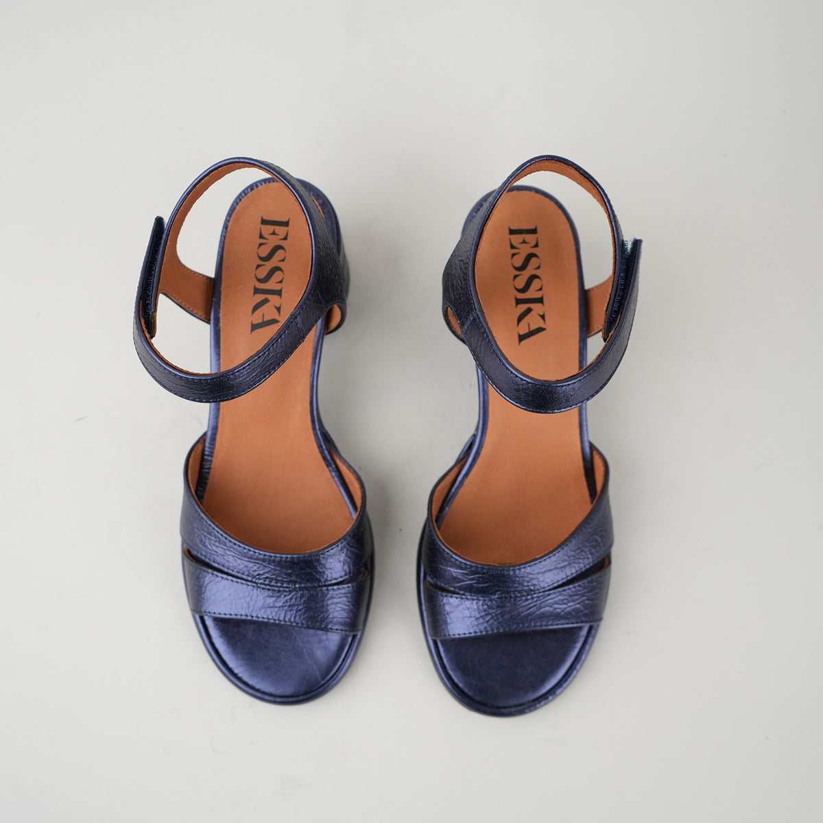 Sample - Olivia Metallic Navy - Size 37 (UK4)