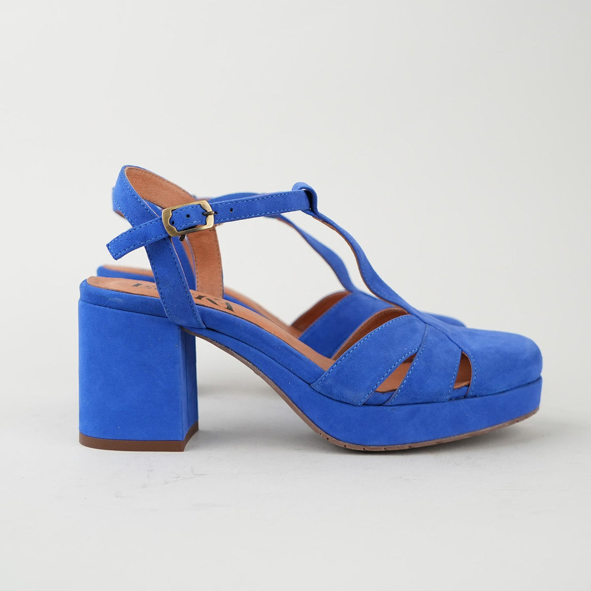 Sample - Celeste  Blue Suede - Size 37 (UK4)