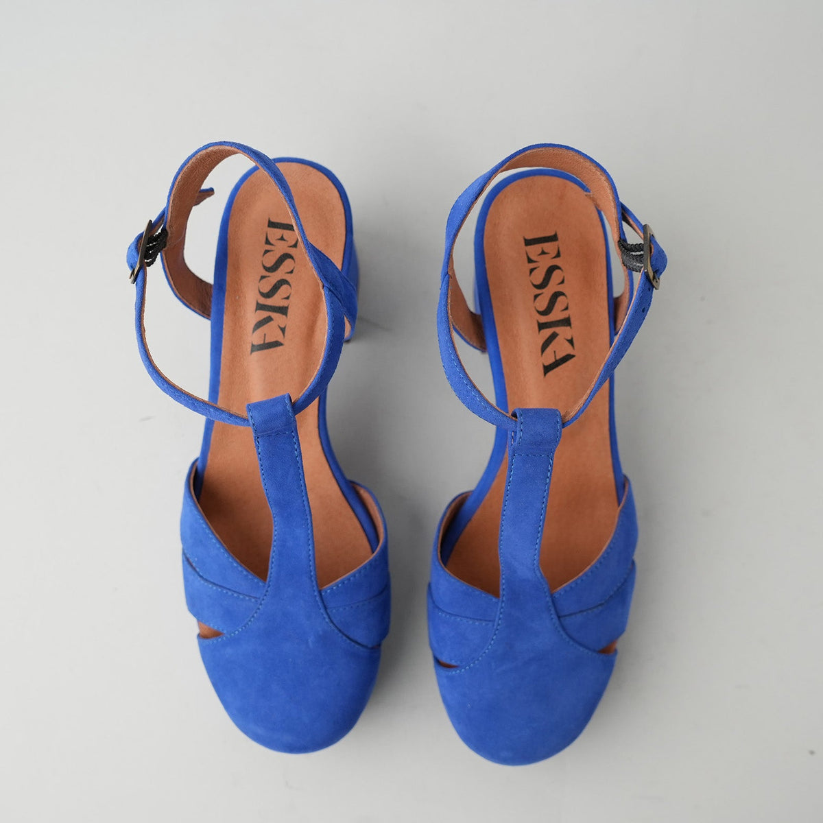 Sample - Celeste  Blue Suede - Size 37 (UK4)