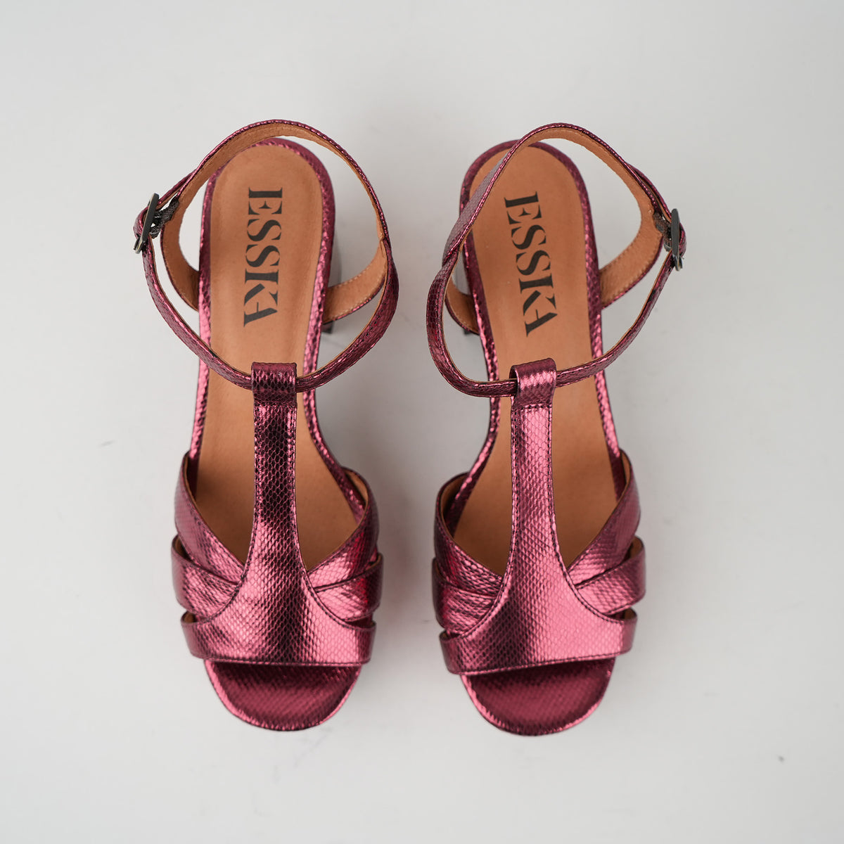 Sample - Charlie Metallic Burgundy - Size 37 (UK4)