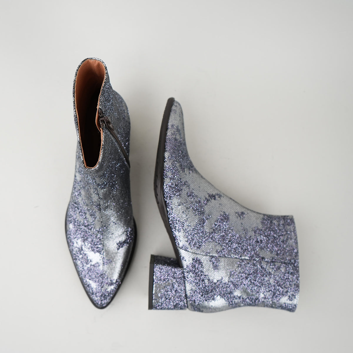 Sample - Luka Vegan Glitter Steel - Size 37 (UK4)