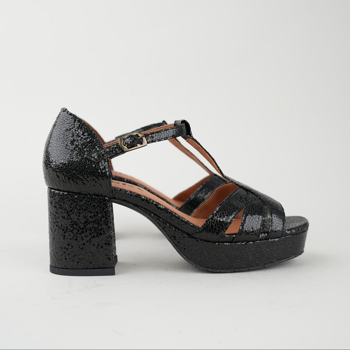 Sample - Cam Vegan Metallic Black - Size 37 (UK4)