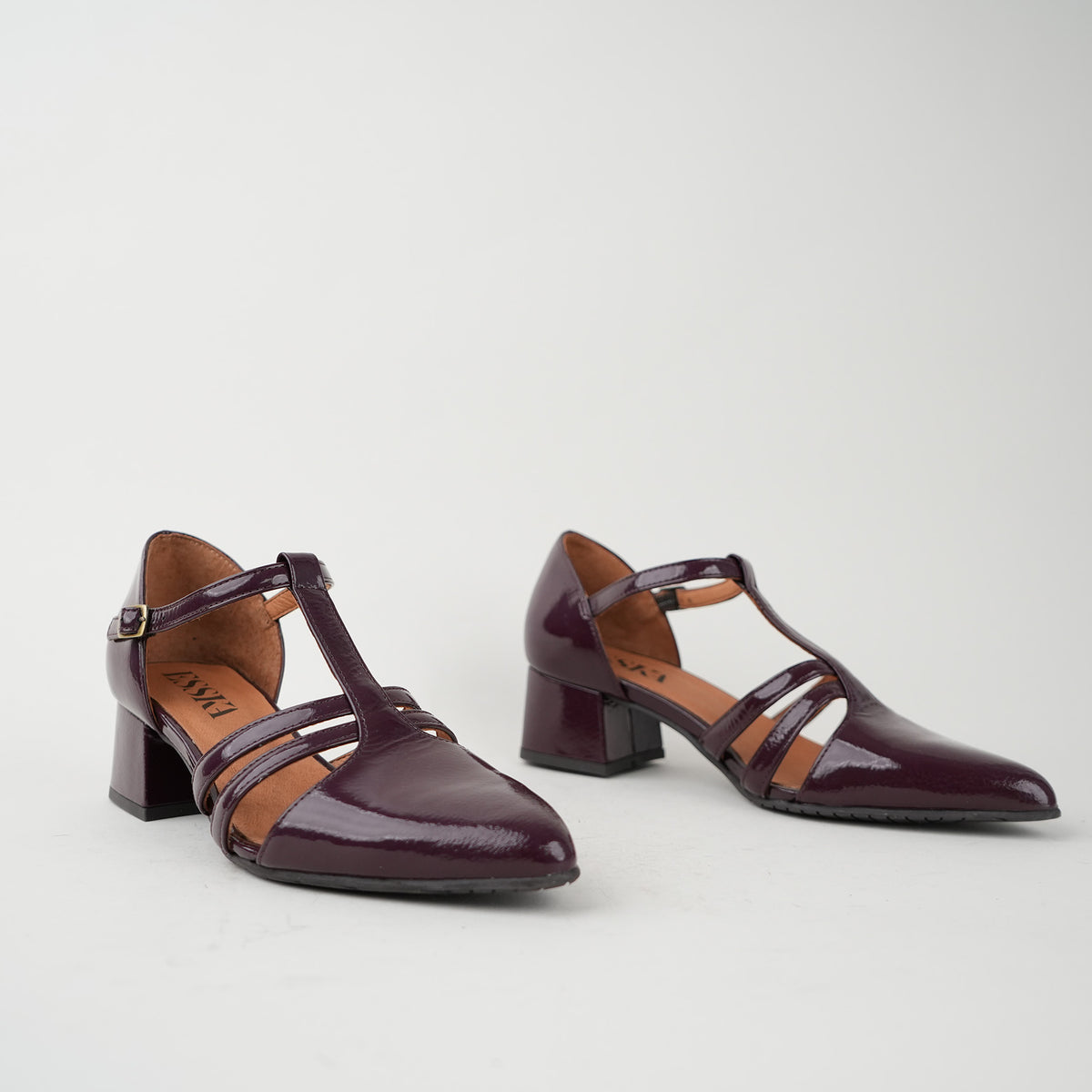 Sample - Lina Burgundy Patent - Size 37 (UK4)