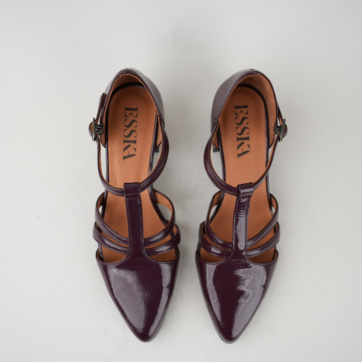Sample - Lina Burgundy Patent - Size 37 (UK4)