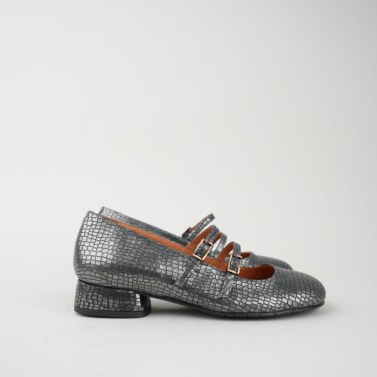Sample - Rebecca  Metallic Iron  - Size 37 (UK4)