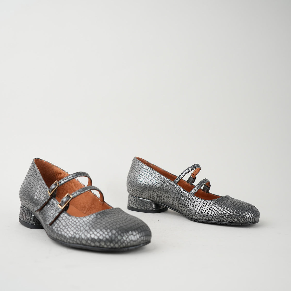 Sample - Rebecca  Metallic Iron  - Size 37 (UK4)