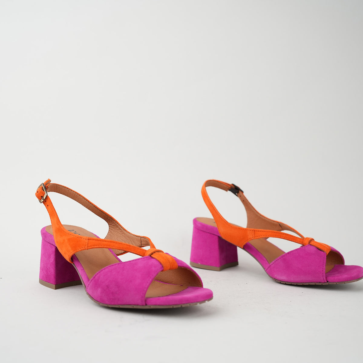 Sample - Gemma Fuchsia Orange - Size 37 (UK4)