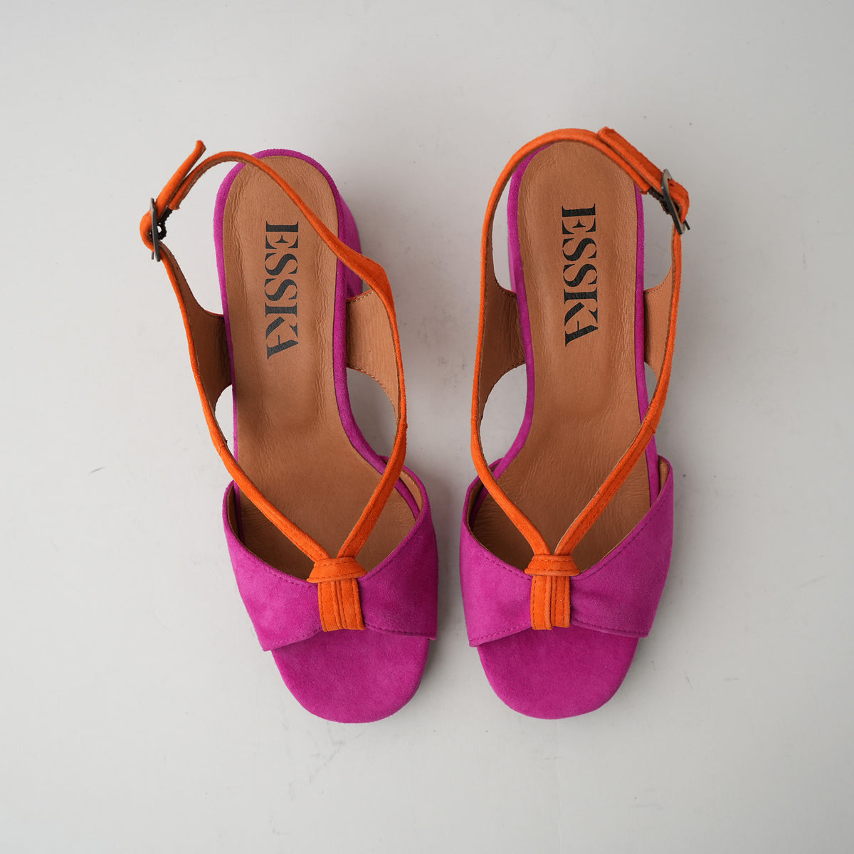 Sample - Gemma Fuchsia Orange - Size 37 (UK4)