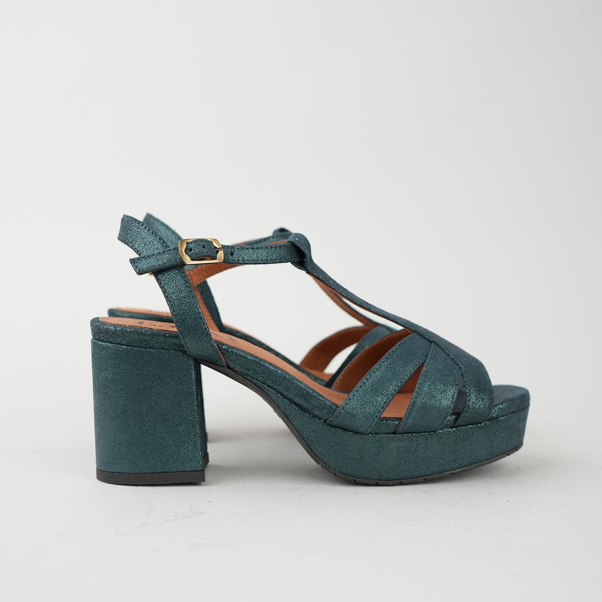 Sample - Charlie Metallic Green - Size 37 (UK4)