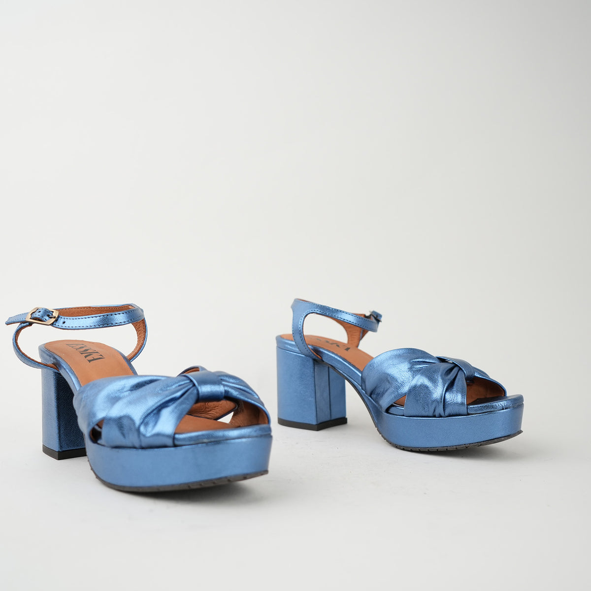 Sample - Chilli Metallic Steel Blue - Size 37 (UK4)