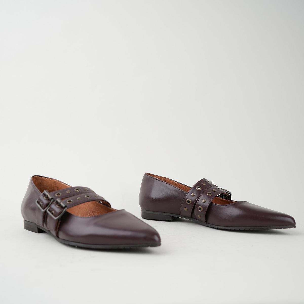 Sample - Harper Metallic Bordeaux - Size 37 (UK4)