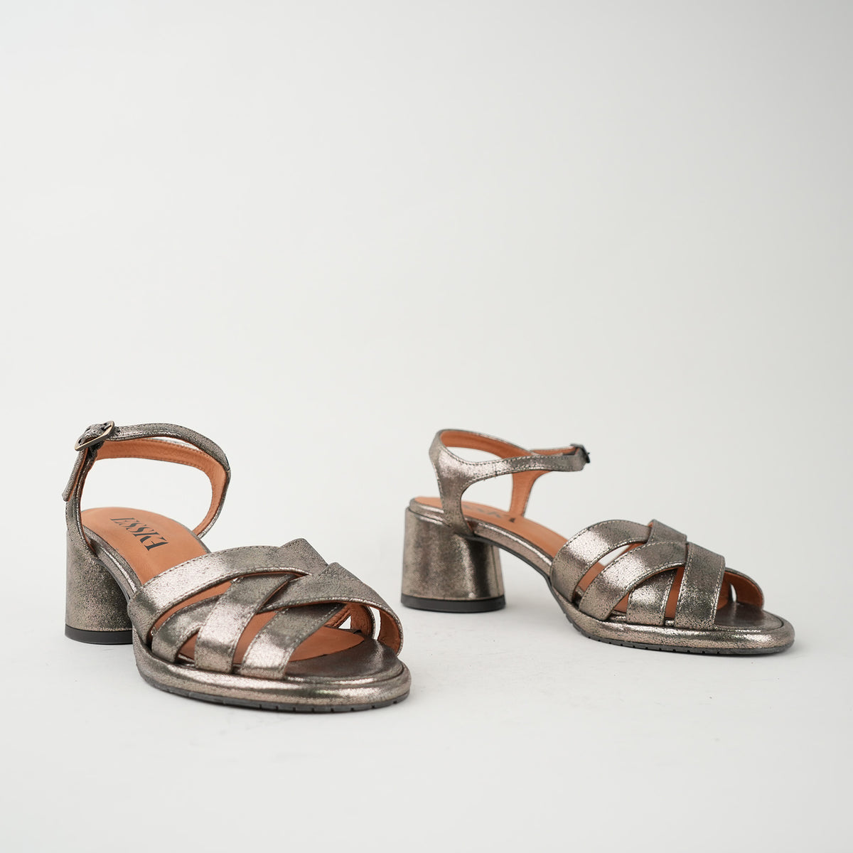 Sample - Octavia Metallic Iron  - Size 37 (UK4)