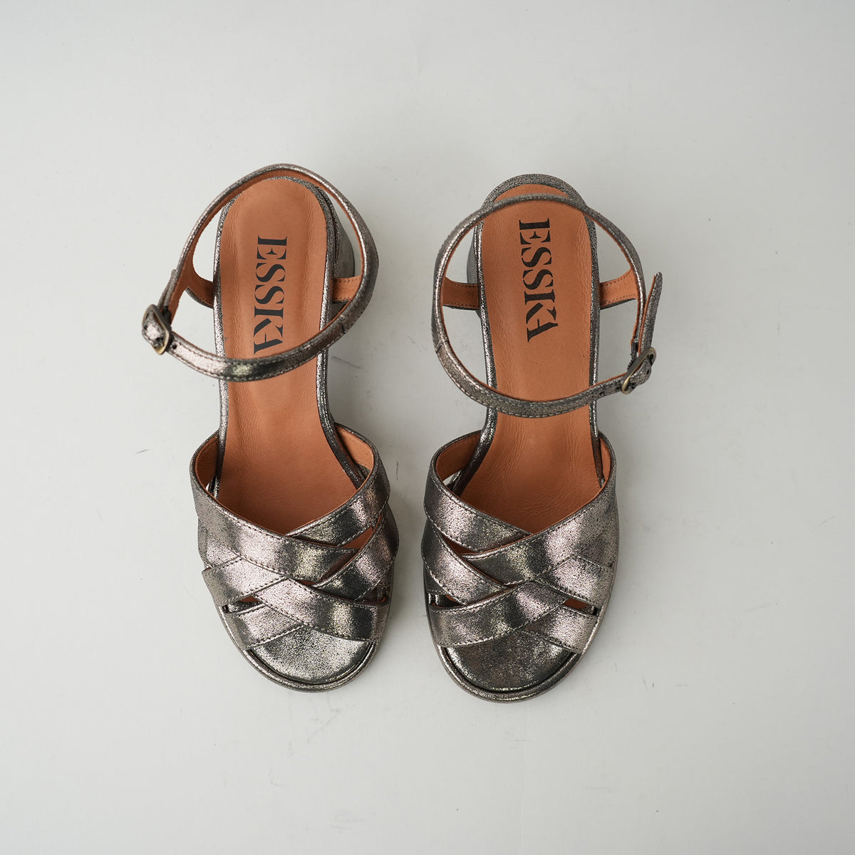 Sample - Octavia Metallic Iron  - Size 37 (UK4)