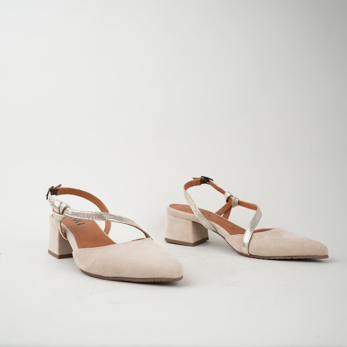 Sample - Luna Stone - Size 37 UK4 Low Shoe by Esska