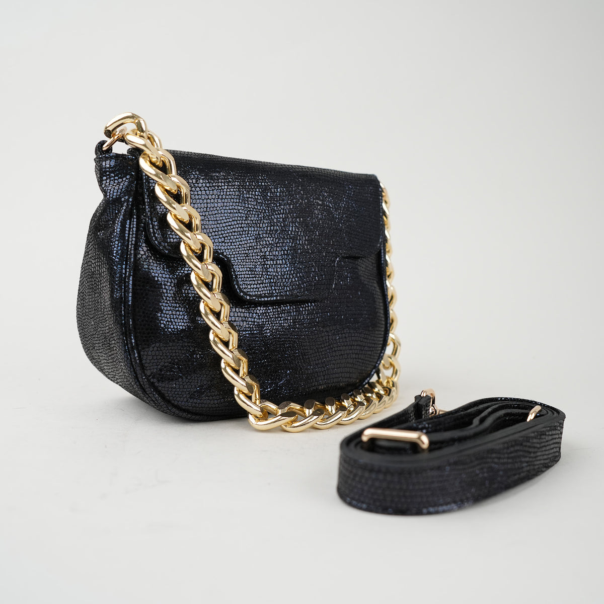 Sample - Romeo Metallic Navy