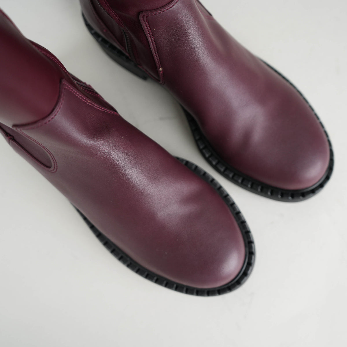 Sample - Bea Vegan Wine - Size 37 UK4 Flat Boot by Esska