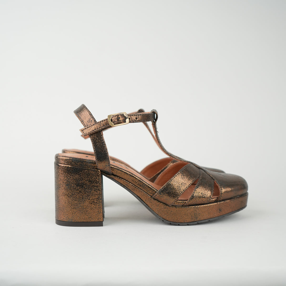 Sample - Celeste Bronze - Size 37 UK4 Mid Shoe by Esska