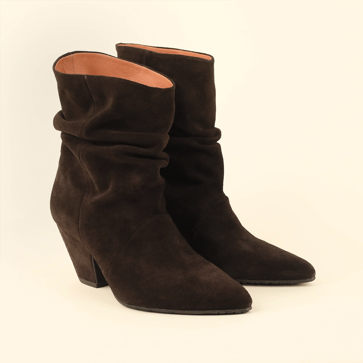 Ember Dark Brown Mid Boot by Esska