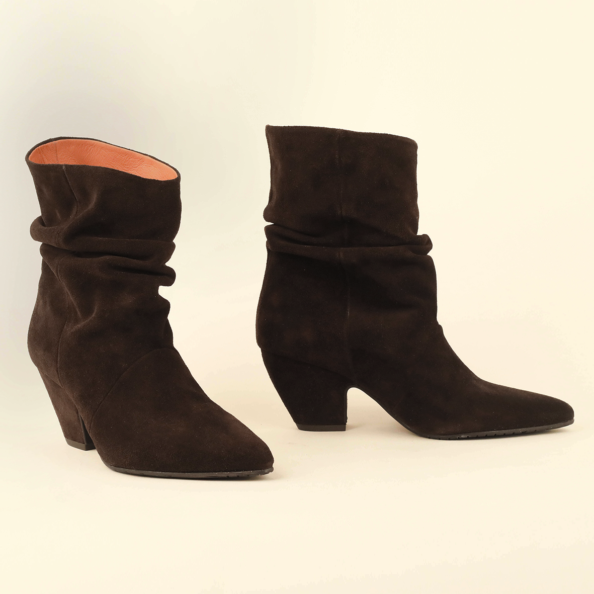 Ember Dark Brown Mid Boot by Esska