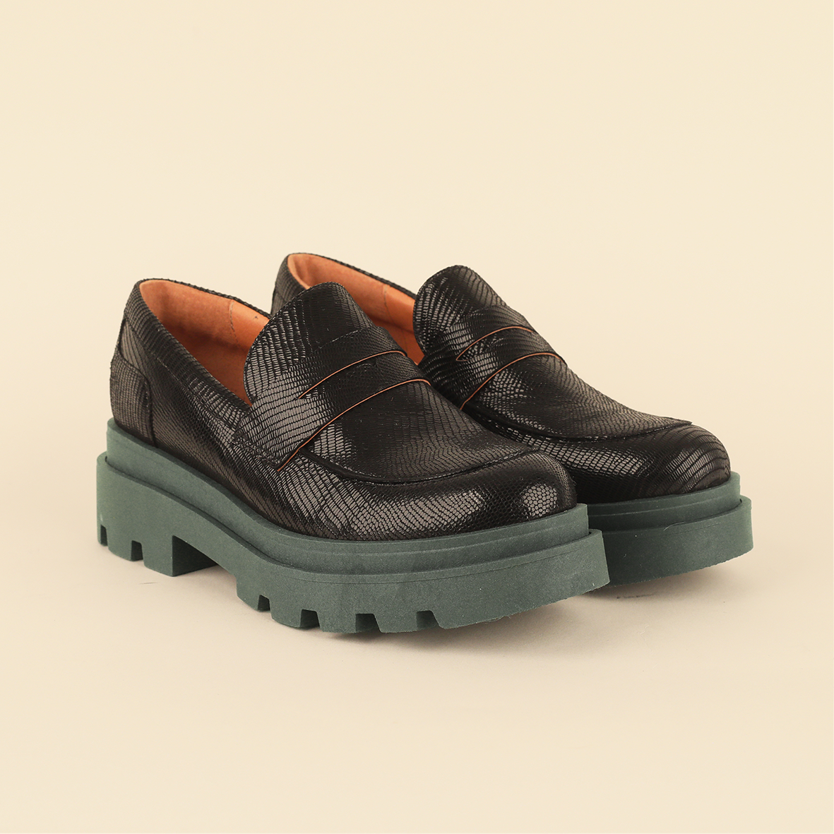 Emily Black Metallic