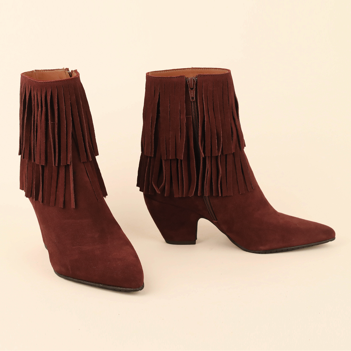 Esme Rust Mid Boot by Esska