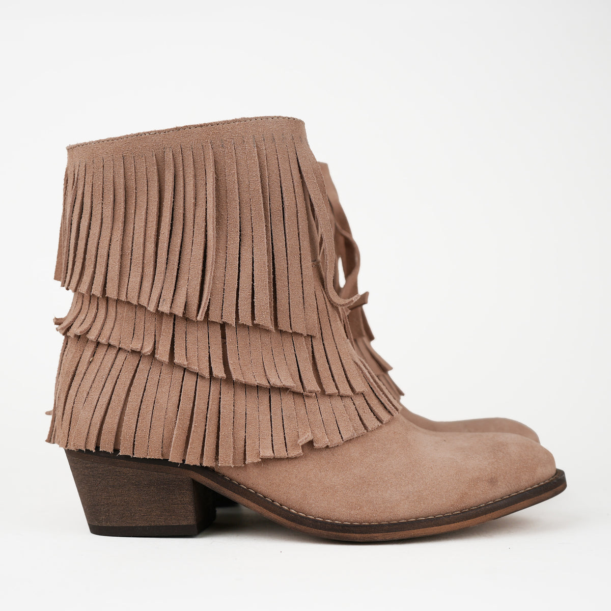 Sample - Felicity Nude Suede - Size 37 (UK4)