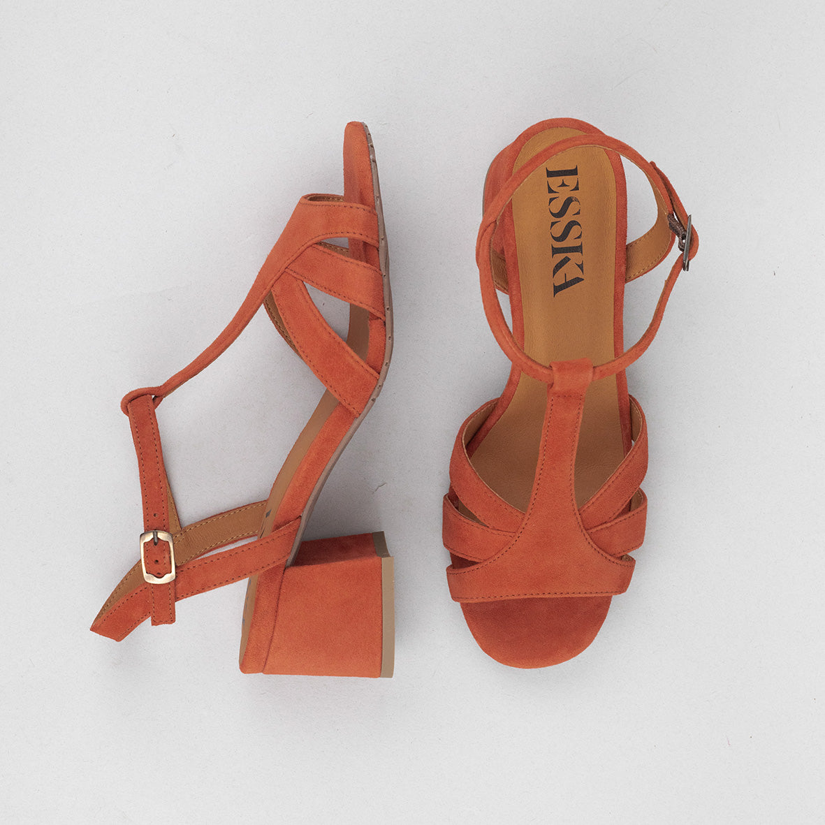 Gabby Rust Low Sandal by Esska